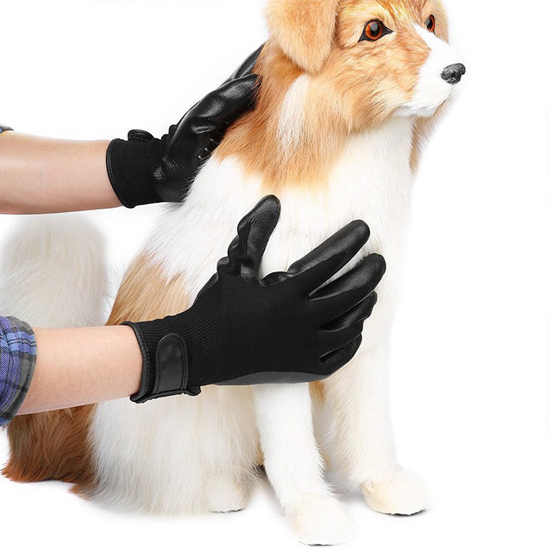Soft Rubber Pet Grooming Massage Glove: The Ultimate Grooming Tool for Your Furry Friends