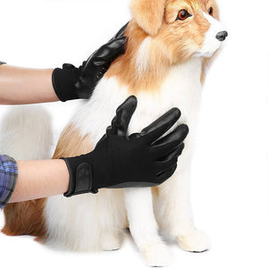 Soft Rubber Pet Grooming Massage Glove: The Ultimate Grooming Tool for Your Furry Friends