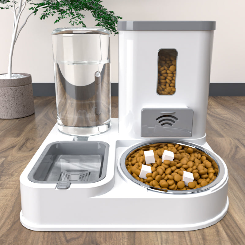 Elevate Your Pet's Dining Experience with Our Feeding and Drinking Station