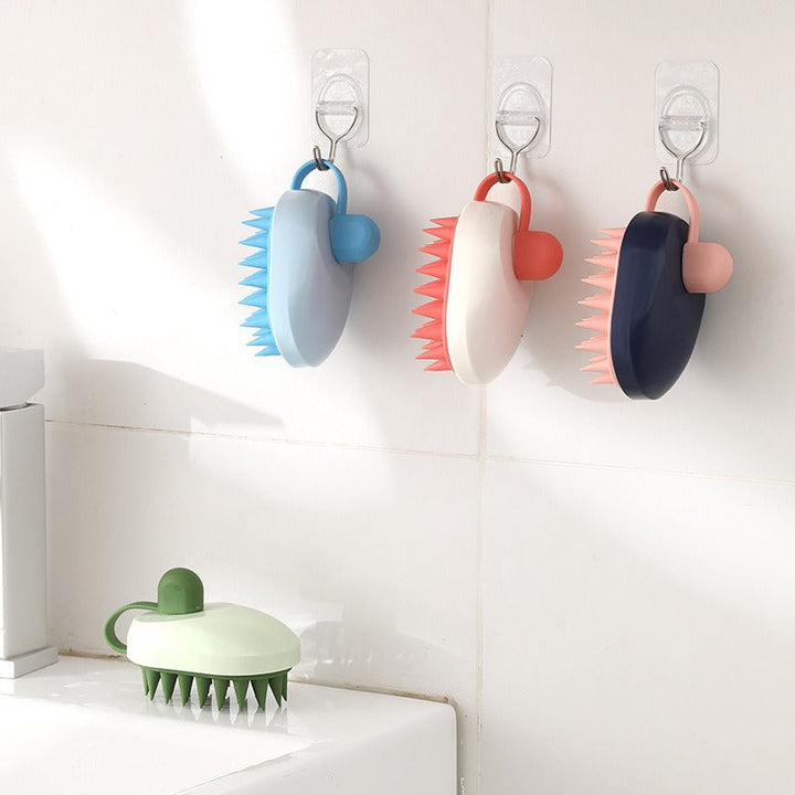 Pamper Your Pet with the Soft Gel Pet Bath Shampoo Massage Brush